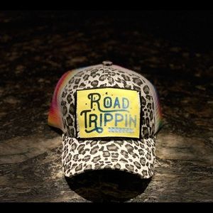Custom Cheetah ball cap! Brand new!